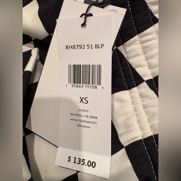 LACOSTE NWT UNISEX LIVE Checkered Jogger Pants - Picture 7 of 7